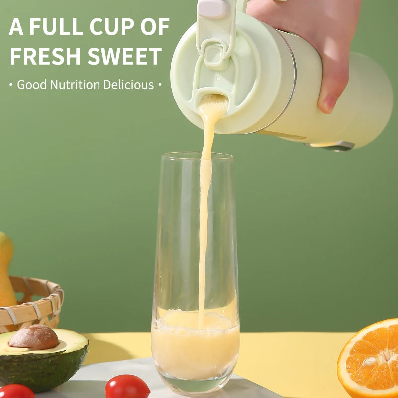 Portable USB Rechargeable Smoothie Blender