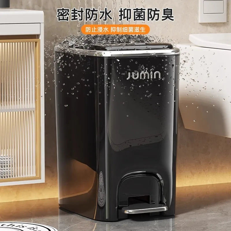Pedal Waste Bin with Lid – Plastic