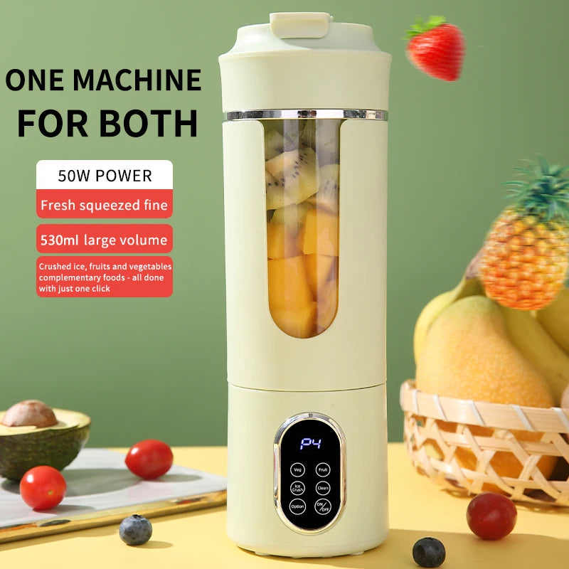 Portable USB Rechargeable Smoothie Blender