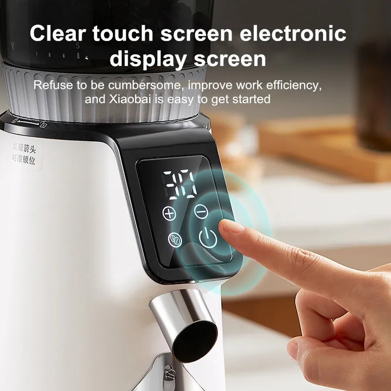 Electric Burr Coffee Grinder – Adjustable Grind Settings