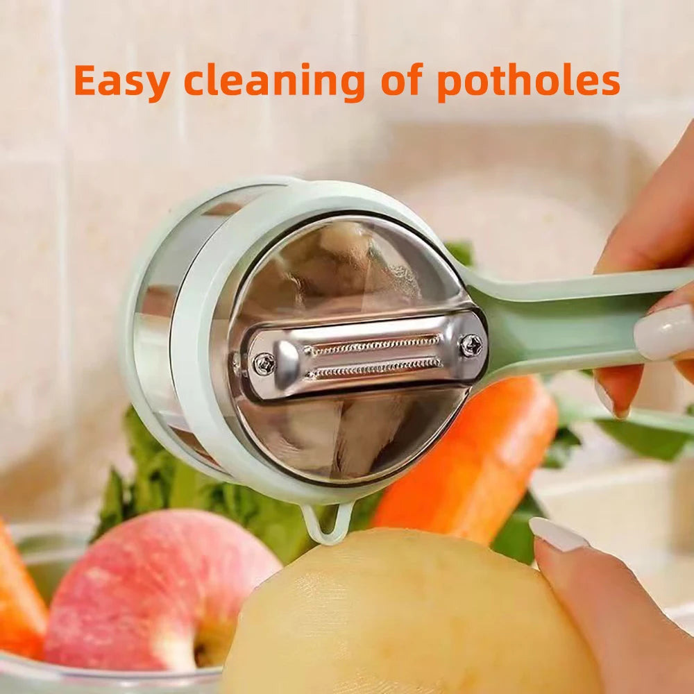 Multifunctional Vegetable Fruit Peeler With Storage Sharp Blade - Kitchen Accessories