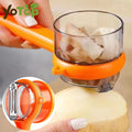 Multifunctional Vegetable Fruit Peeler With Storage Sharp Blade - Kitchen Accessories