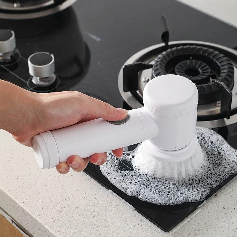 Multifunctional Electric Scrubber Brush Multi‑Use