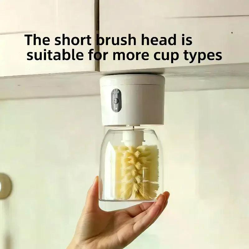 Electric Cup Scrubber Glass Cleaner Tool
