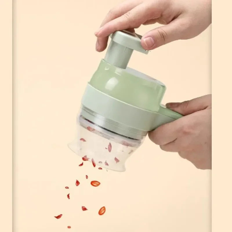 Electric Vegetable Chopper Multifunctional Cutter For Home Kitchen Food Slicer And Dicer