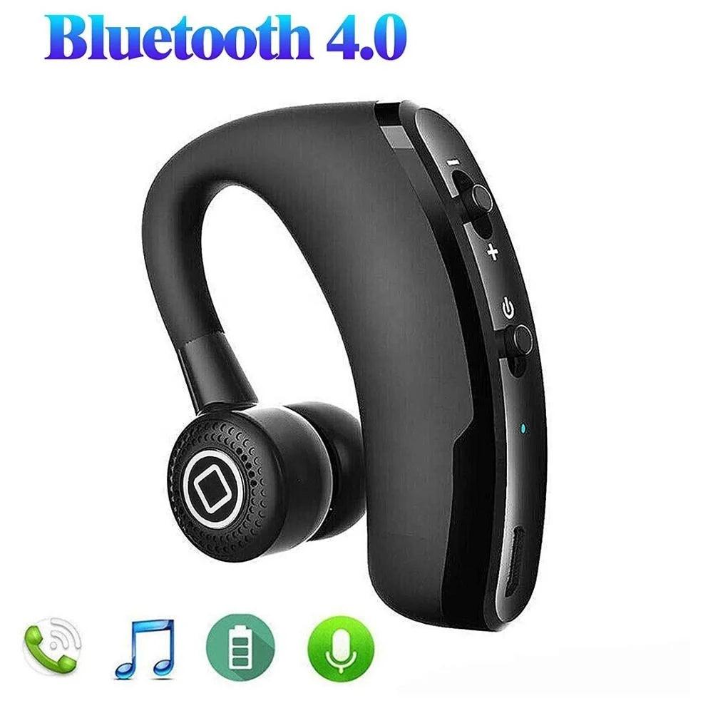 Wireless Bluetooth Earphones Noise Reduction Headphones In-Ear EarHooks HiFi Mini Handsfree Headset With Mic For iPhone Huawei