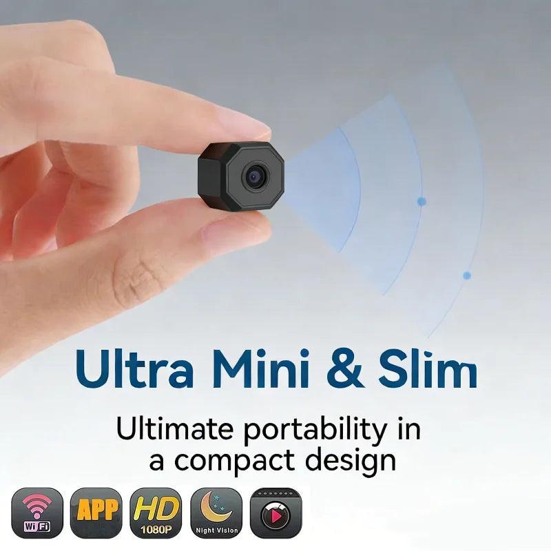 Wireless Camera 4K Surveillance Security Mini Video Cam Night Vision Motion Monitor