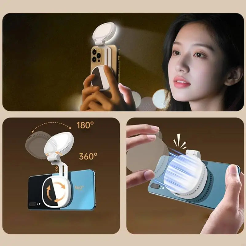 Smartphone Pocket Light With Adjustable Brightness And 3 Color approaches For Mobile Devices H8WD