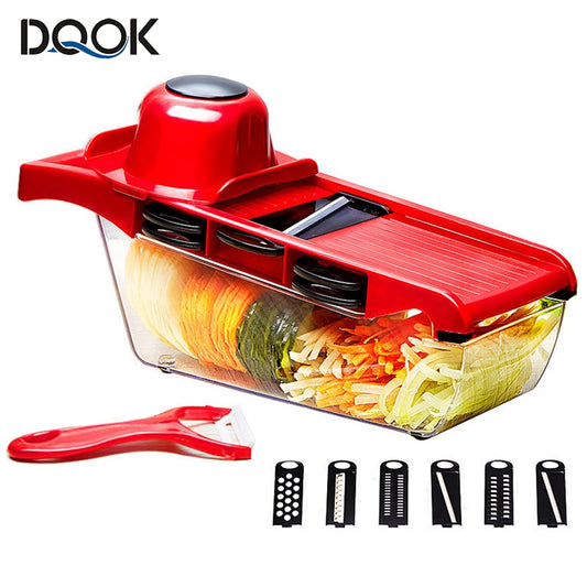 Stainless Steel Vegetable Slicer & Grater