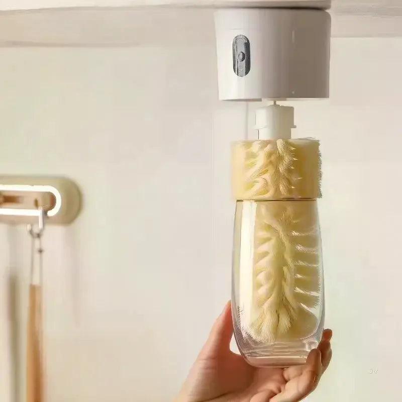 Electric Cup Scrubber Glass Cleaner Tool