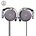 Original Audio Technica ATH-EM7X Open-Ear Headphones Flexible Metal Ear-Hook HiFi Clear Vocals Wired Earphones for Sports