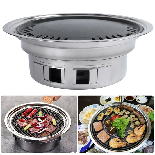 Korean Charcoal BBQ Grill – Portable Outdoor Braai
