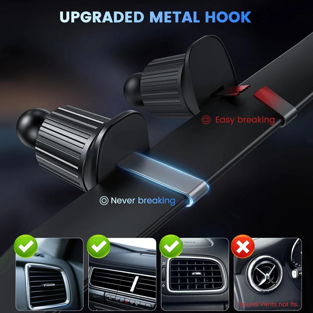 30W Magnetic Car Charger – Wireless, Fast Charging & Phone Mount in One