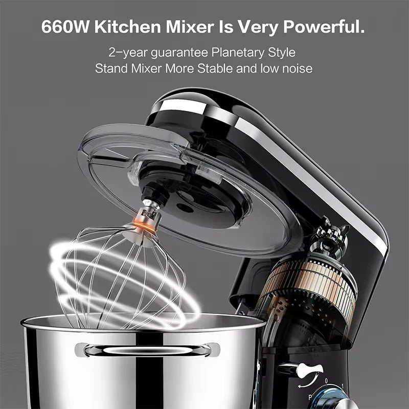 3-in-1 Multifunction Stand Mixer
